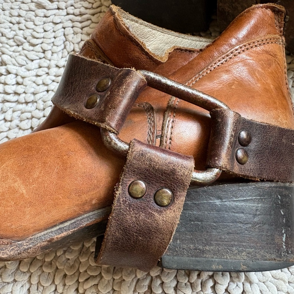 Freebird by Steven Santiago Tan Leather Ankle Boots - Picture 4 of 14